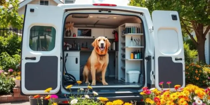 mobile dog grooming near me