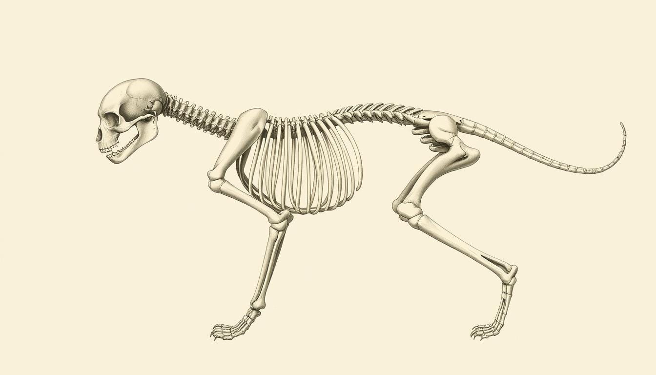 cat skeleton