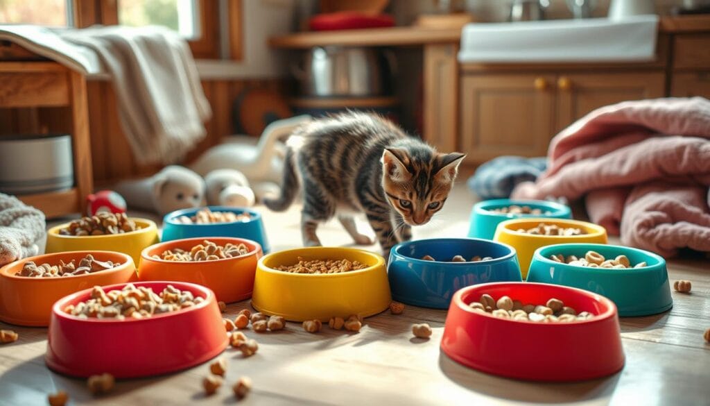 kitten food transition