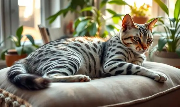 Silver Bengal Cat