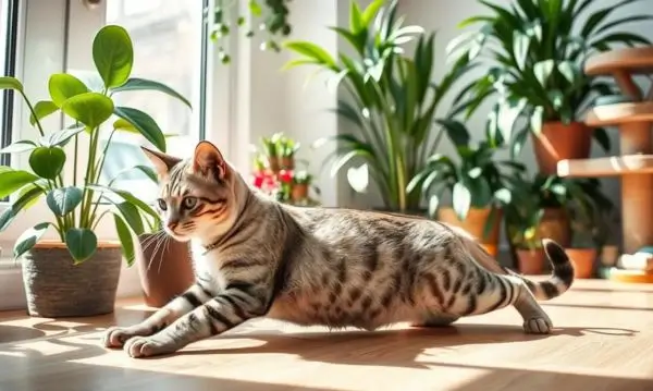 Silver Bengal Cat