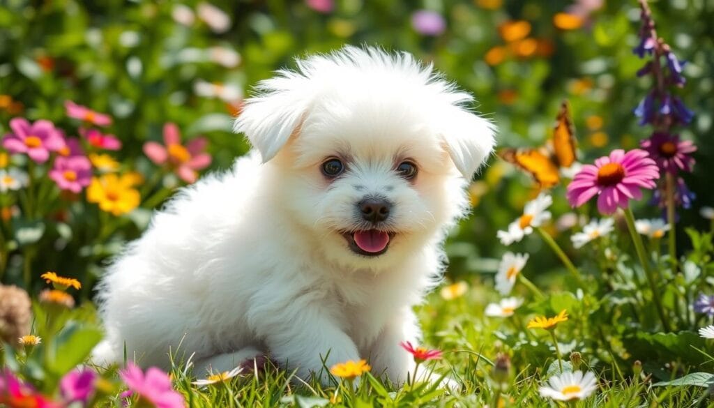 White Debermane puppy