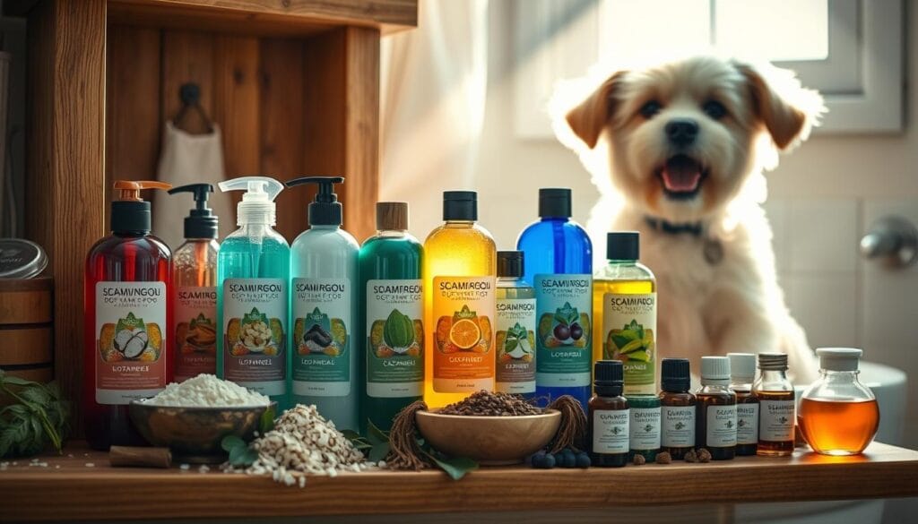 dog shampoo