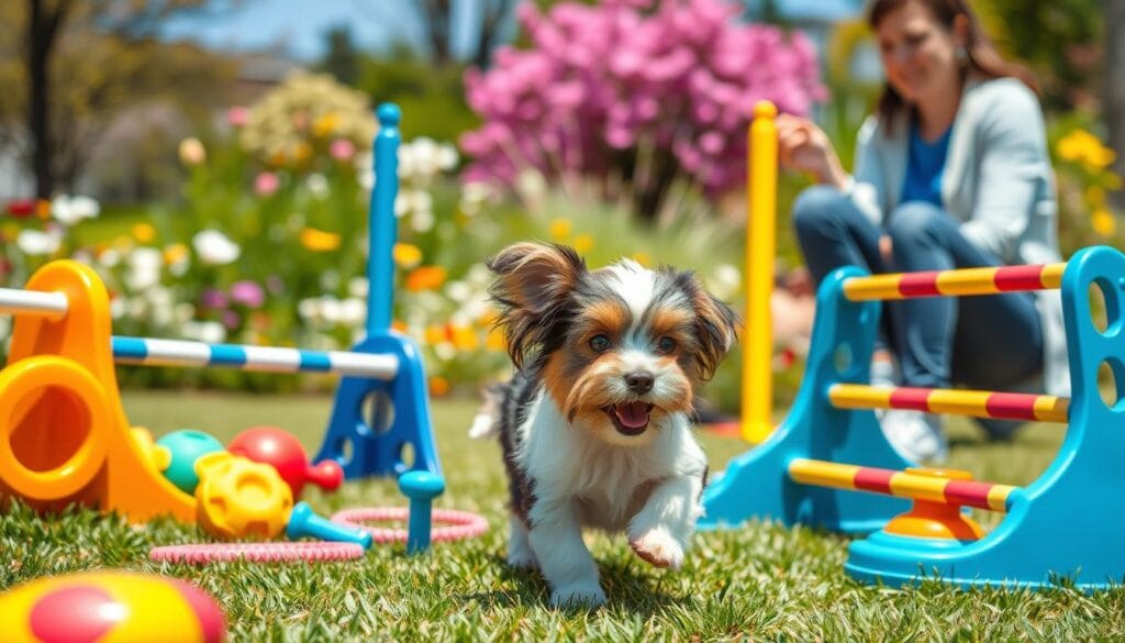 parti yorkie training